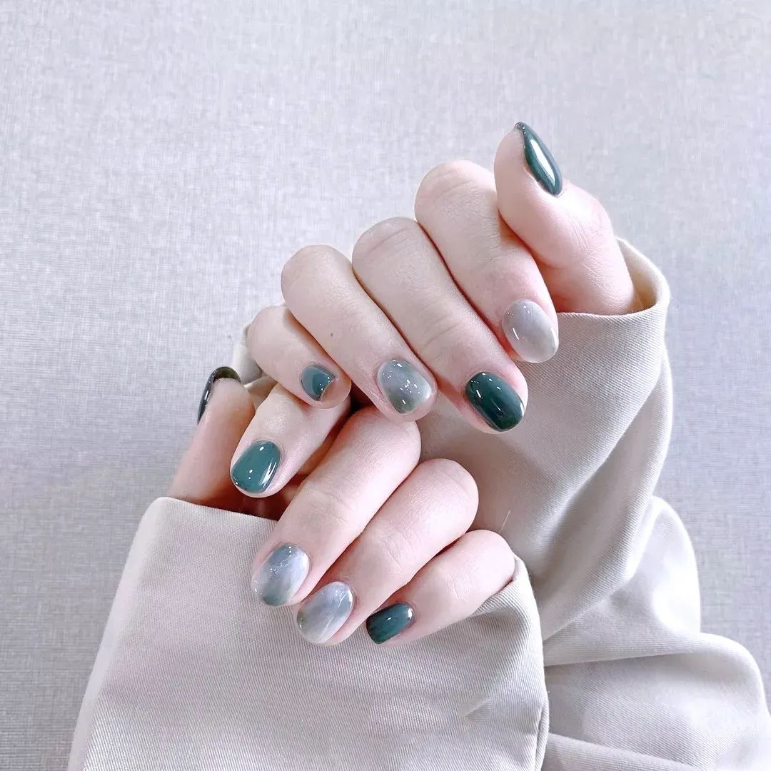 夏日美甲ins显白黄色法式美甲,又好看又超显白的美甲颜色