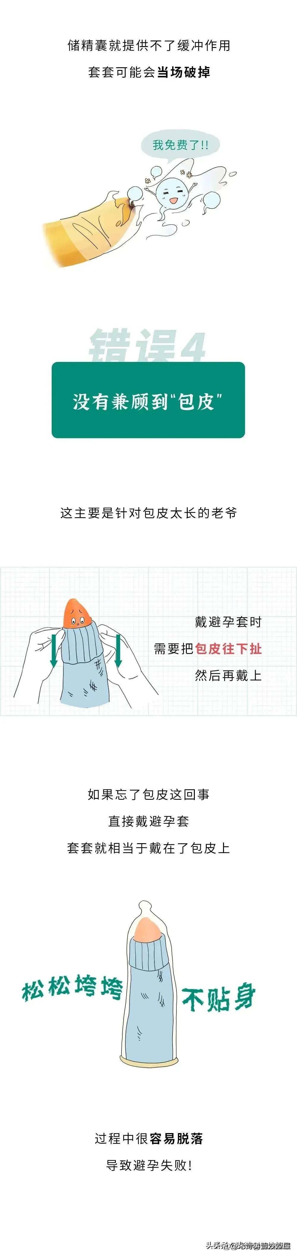避孕套的八种错误使用方式，你真的都知道吗？不妨进来了解一下