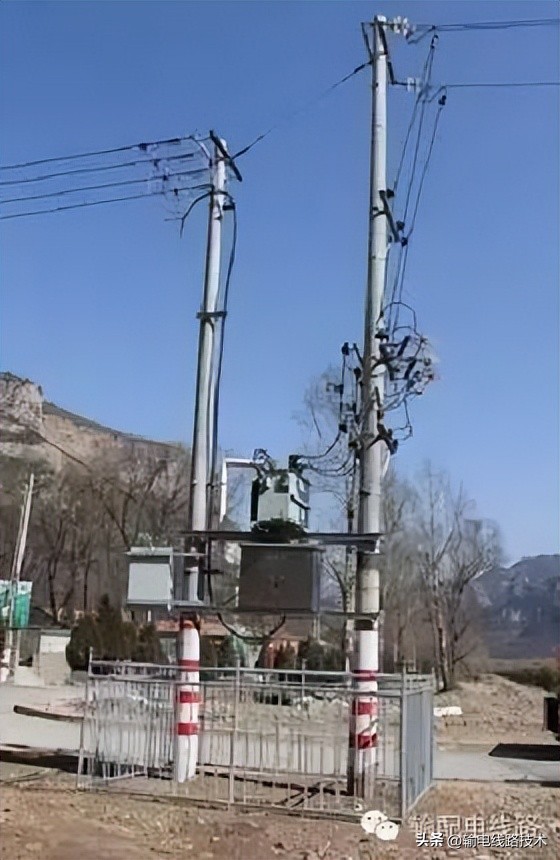 配电变压器结构,配电线路的基本组成元件