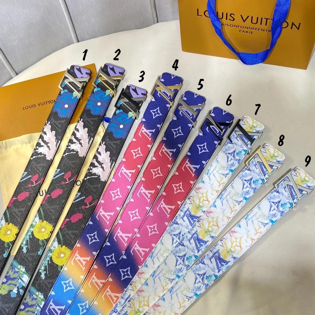 lv腰带的风格,lv腰带印花有规律吗