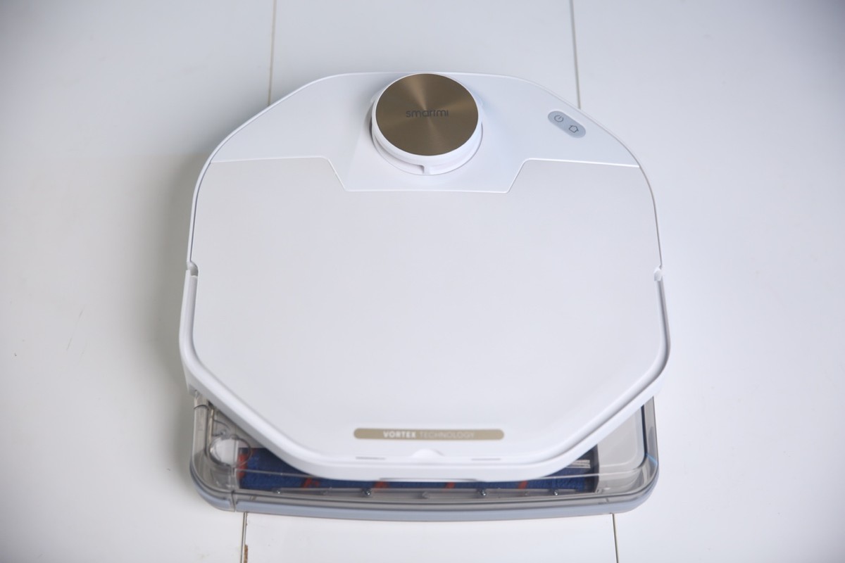 活水清洗扫地机器人,智米洗地机器人开拓者2