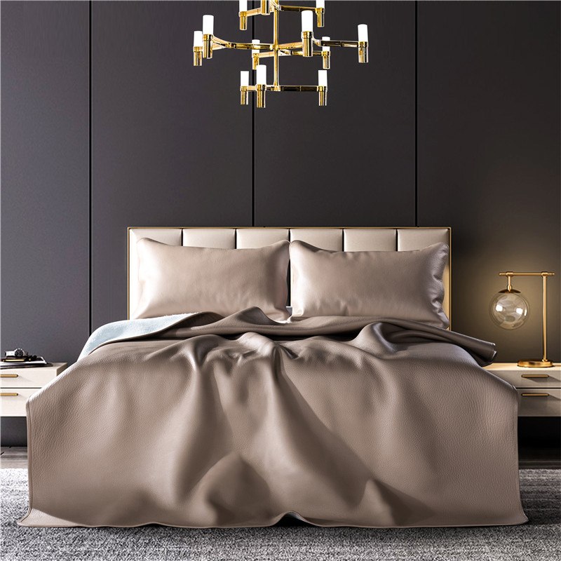 牛皮凉席出汗粘身怎么处理,牛皮凉席粘身吗