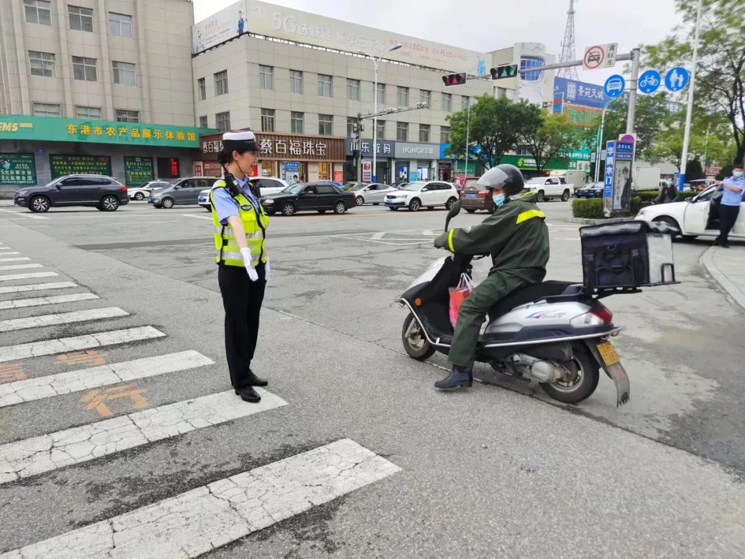 首违警告柔性执法解读,日照东港区严查