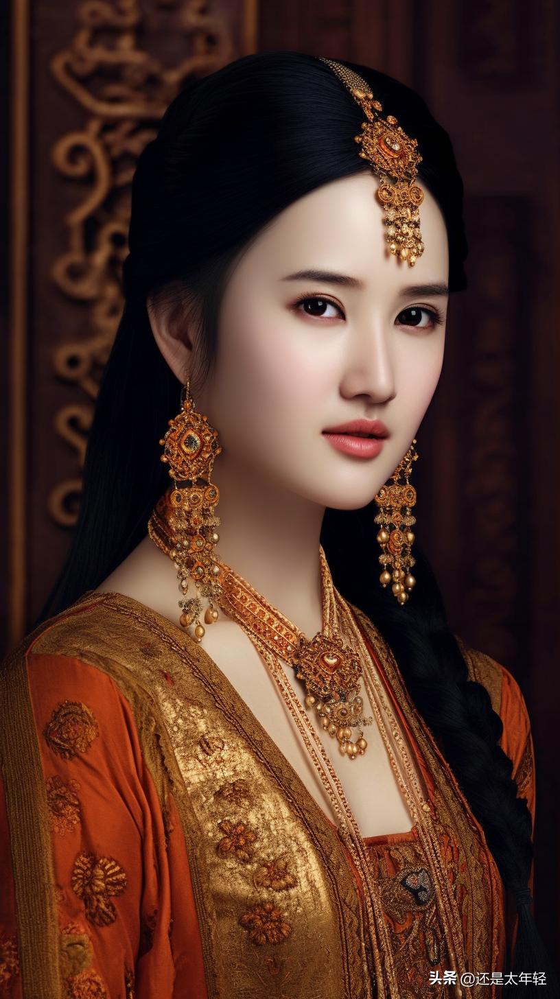 中国古代女性真实的样子,中国古代女子是什么样子的