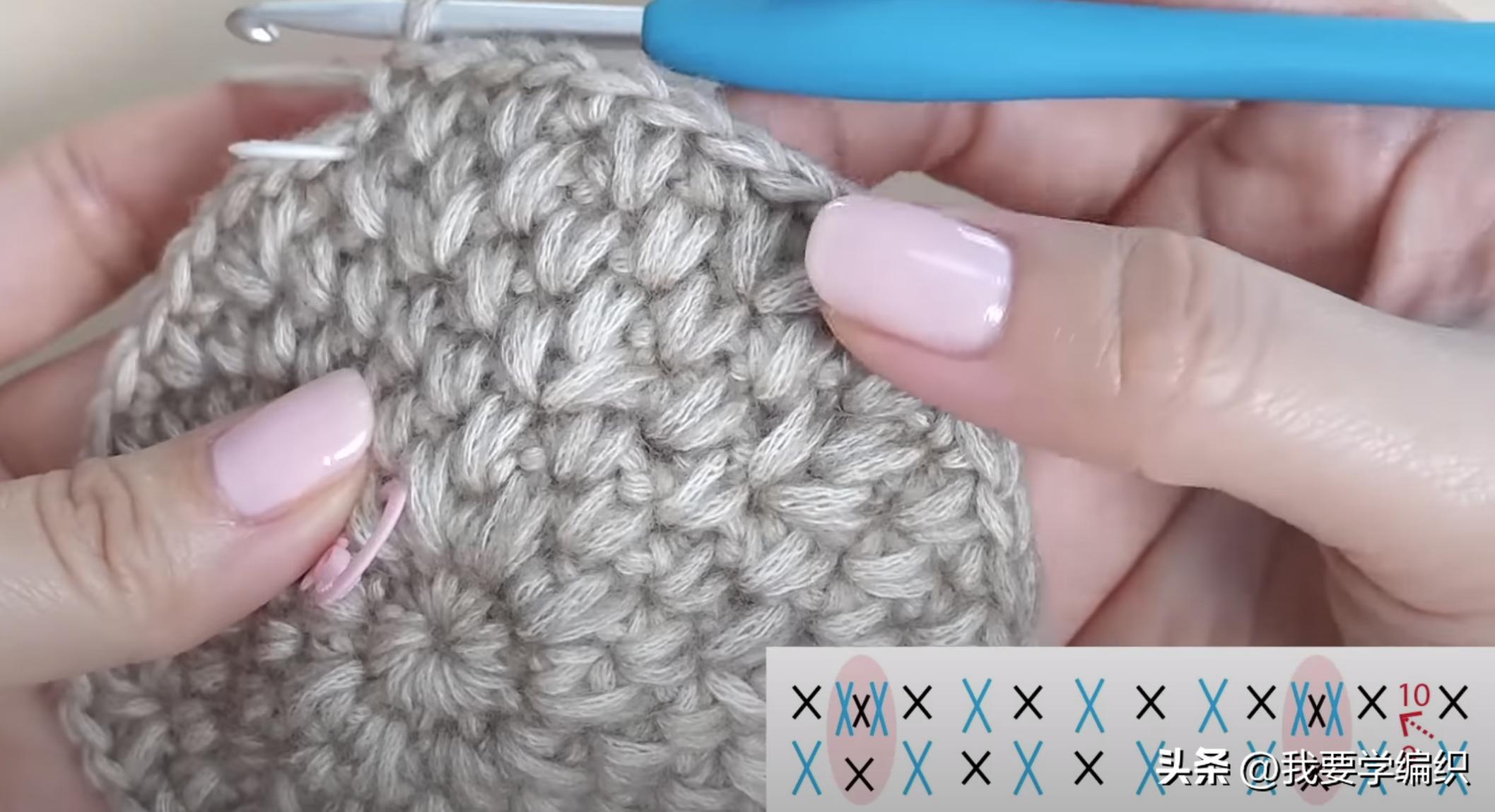 自己动手编帽子教程细绳,自己钩织帽子教程