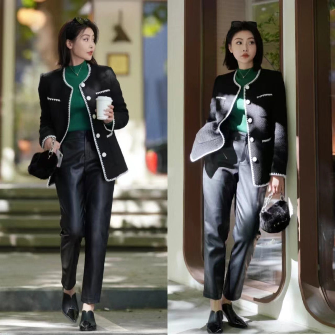 绿色衣服搭配什么颜色好看效果图,绿色最经典的三种颜色搭配