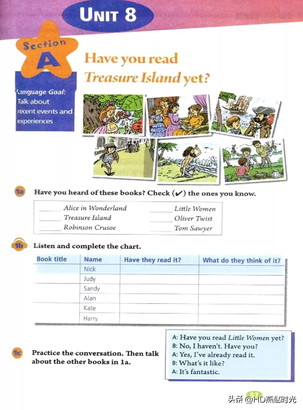 八年级下册同步导学册电子版,新目标八年级下册unit1-5试卷