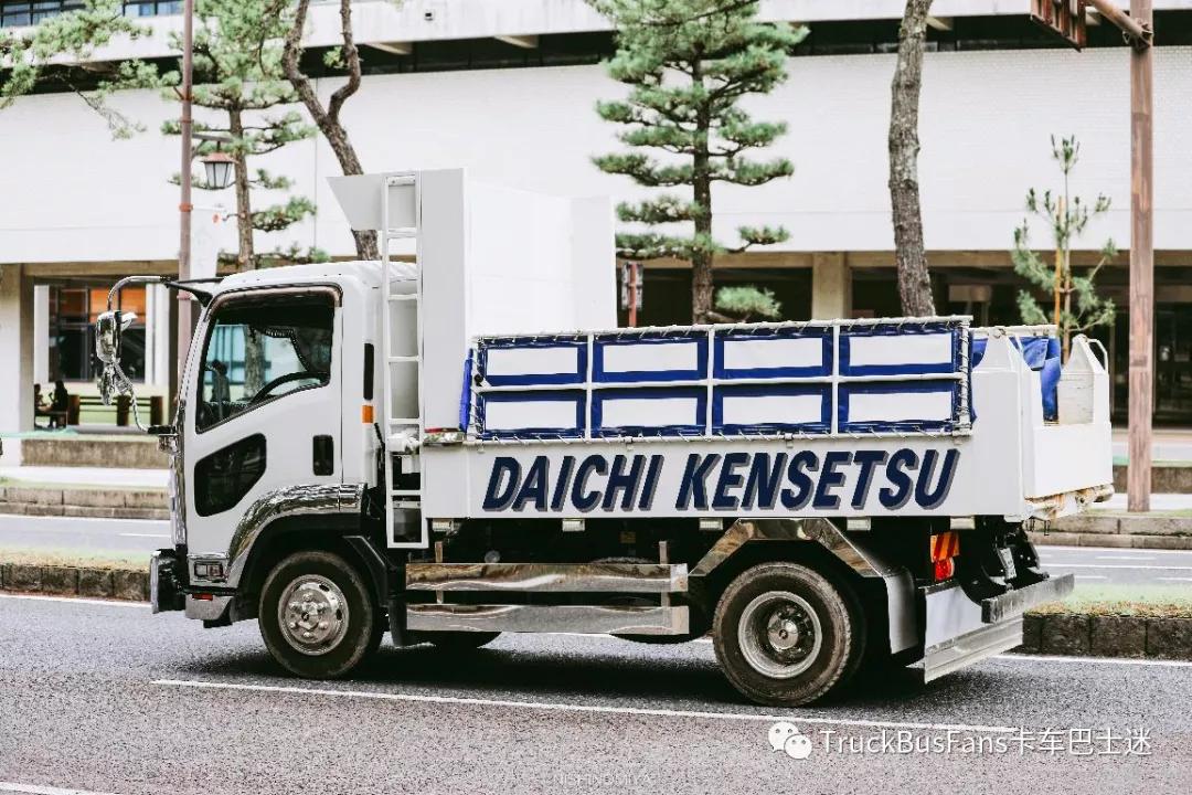 日本卡车是这样拍的,日本街头小型卡车