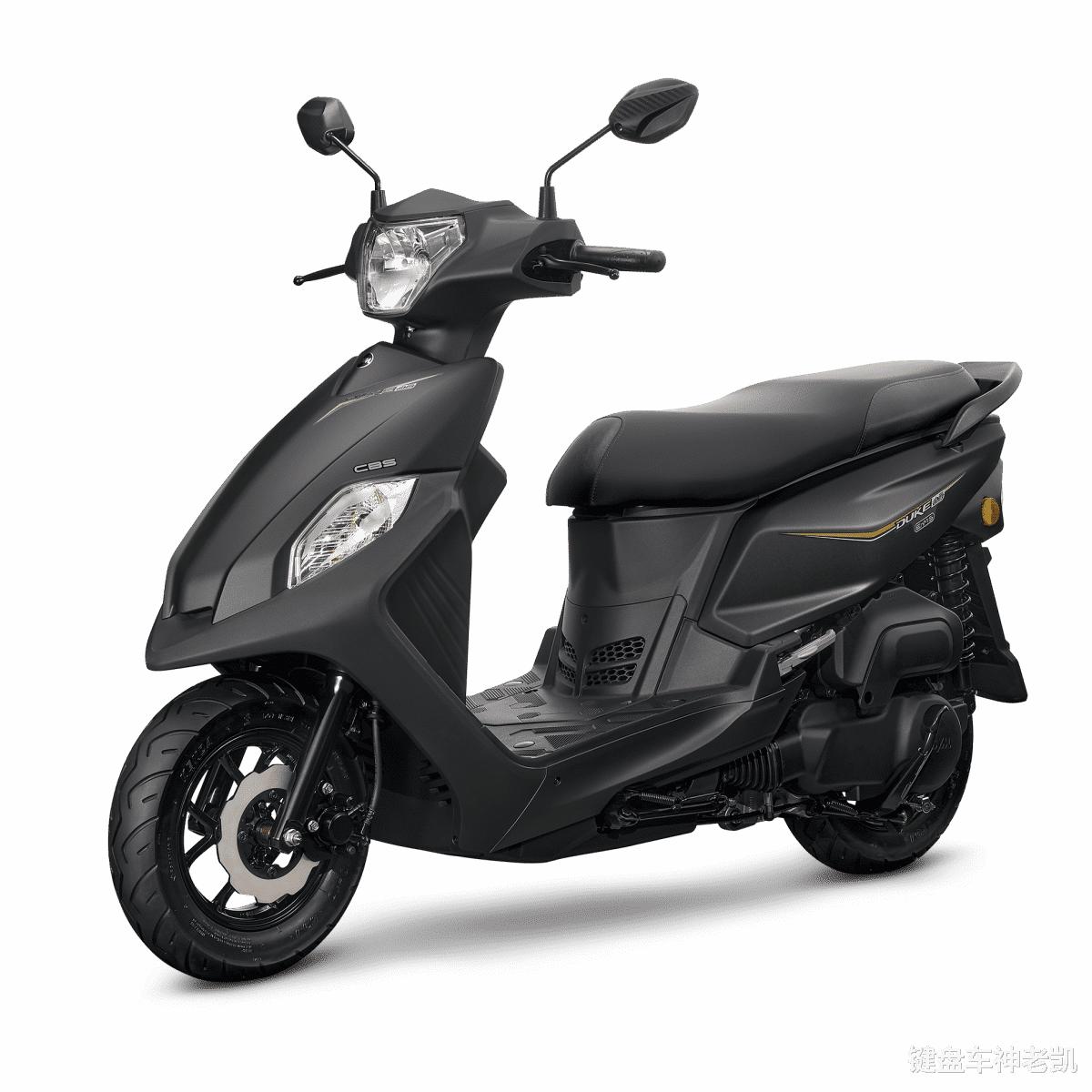 三阳迪爵125踏板车视频测评,全新三阳迪爵125