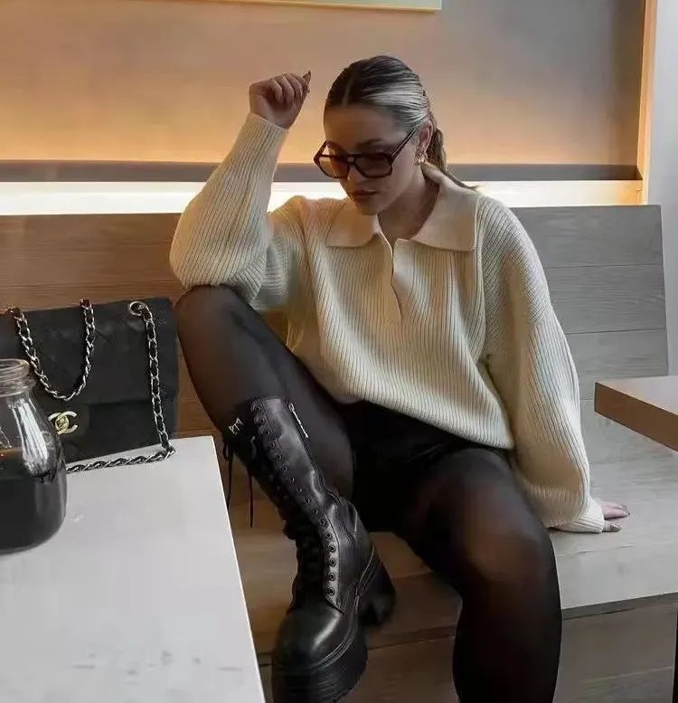 身材单薄怎么穿衣服,身材不好冬天怎么穿搭显高