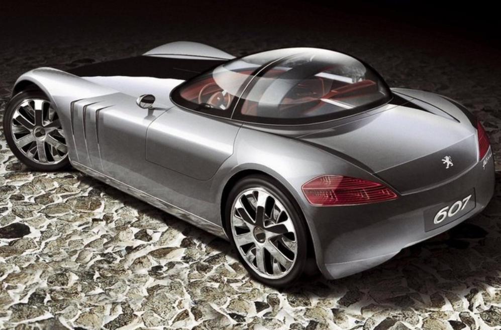 标致607加长版,第一代标致607轿车