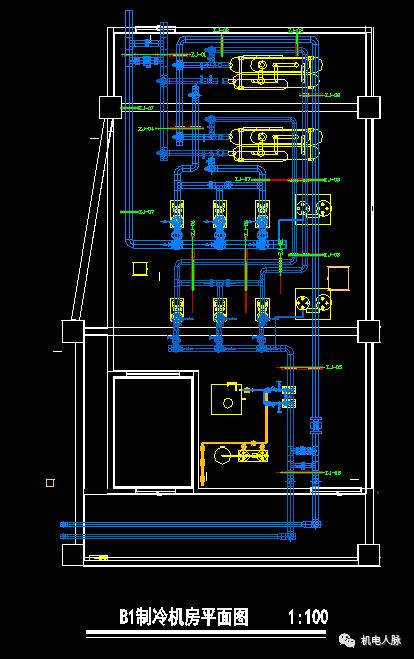 管道支吊架综合平面图绘制,管道支吊架示范做法