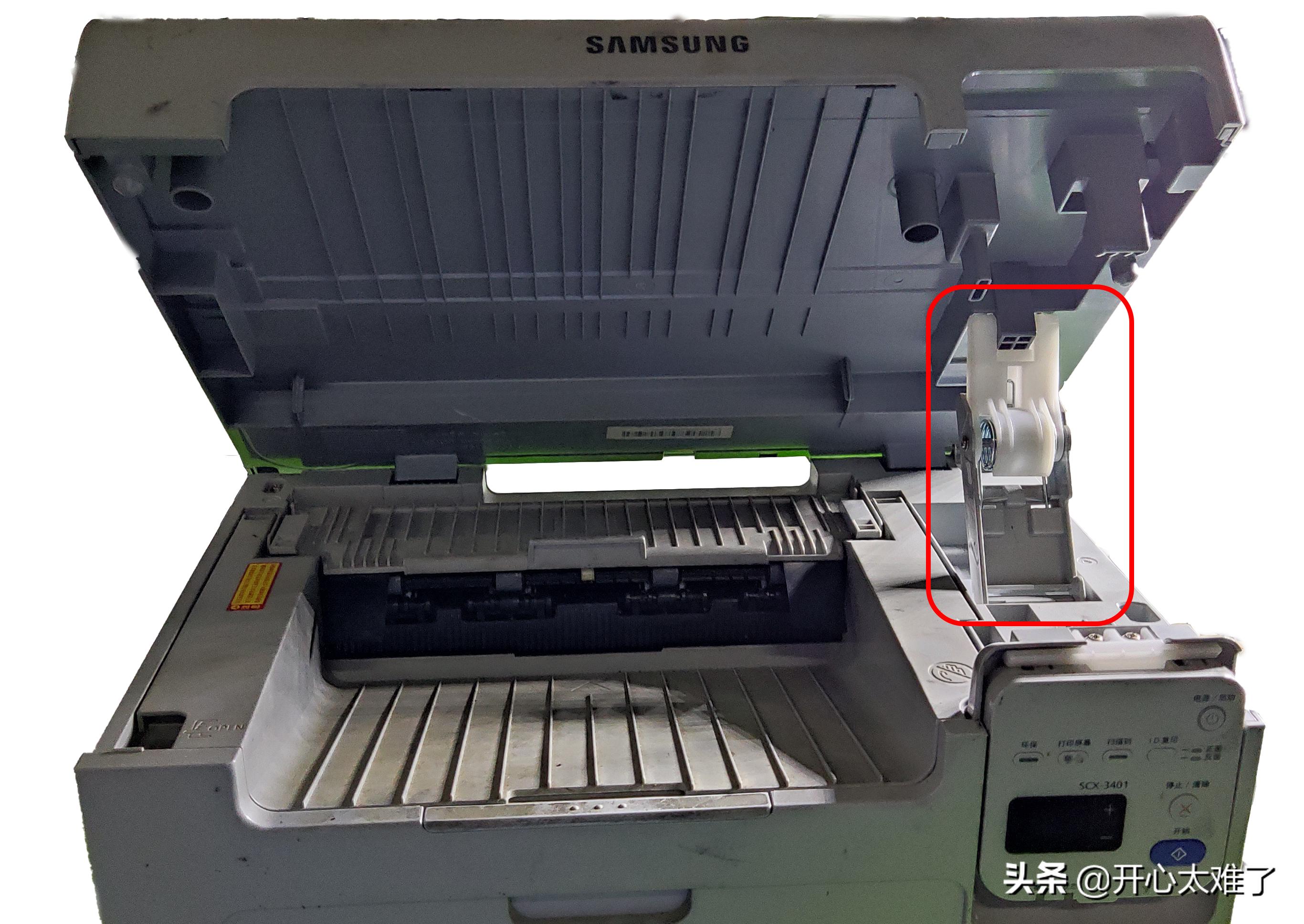 scx3401定影器,三星scx3401定影器拆解