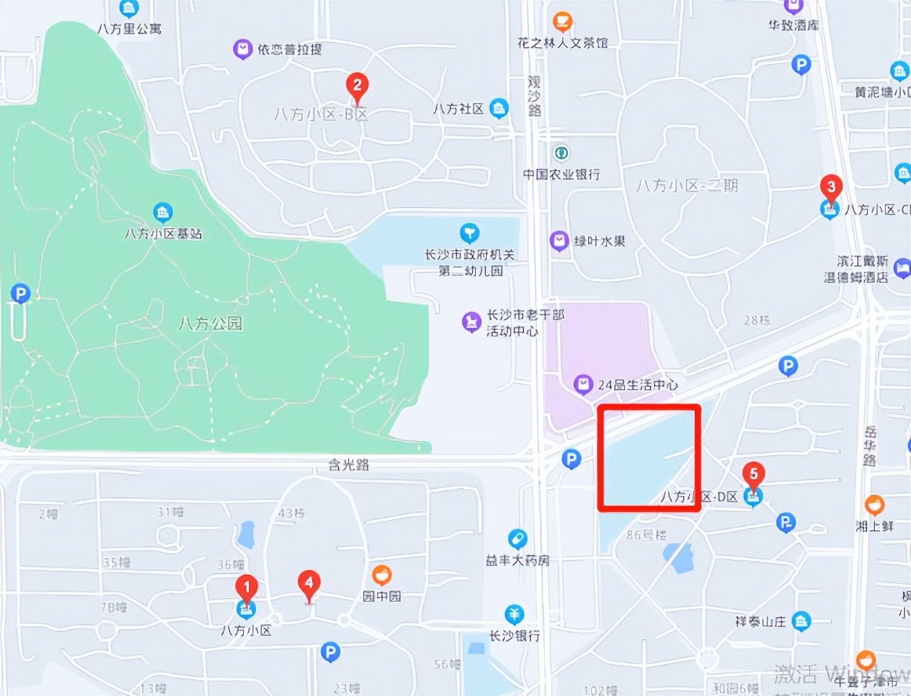 长沙大面积学区法拍房,长沙市实验小学八方校区