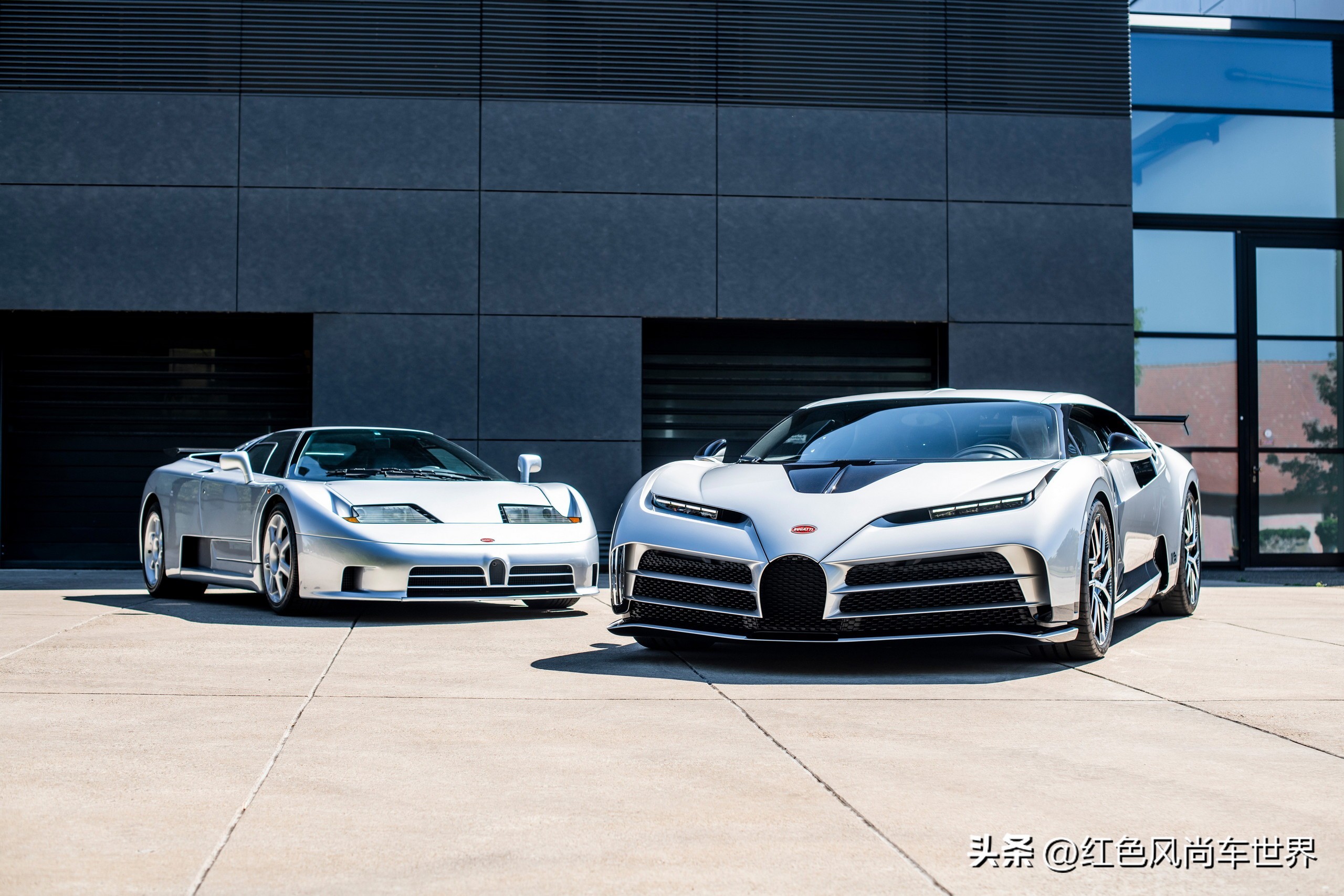 第二辆银色布加迪Centodieci亮相向经典EB110Supersport致敬