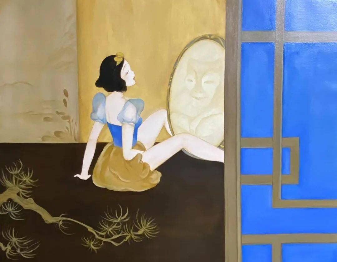 女子画图片大全,女子画奇怪图案