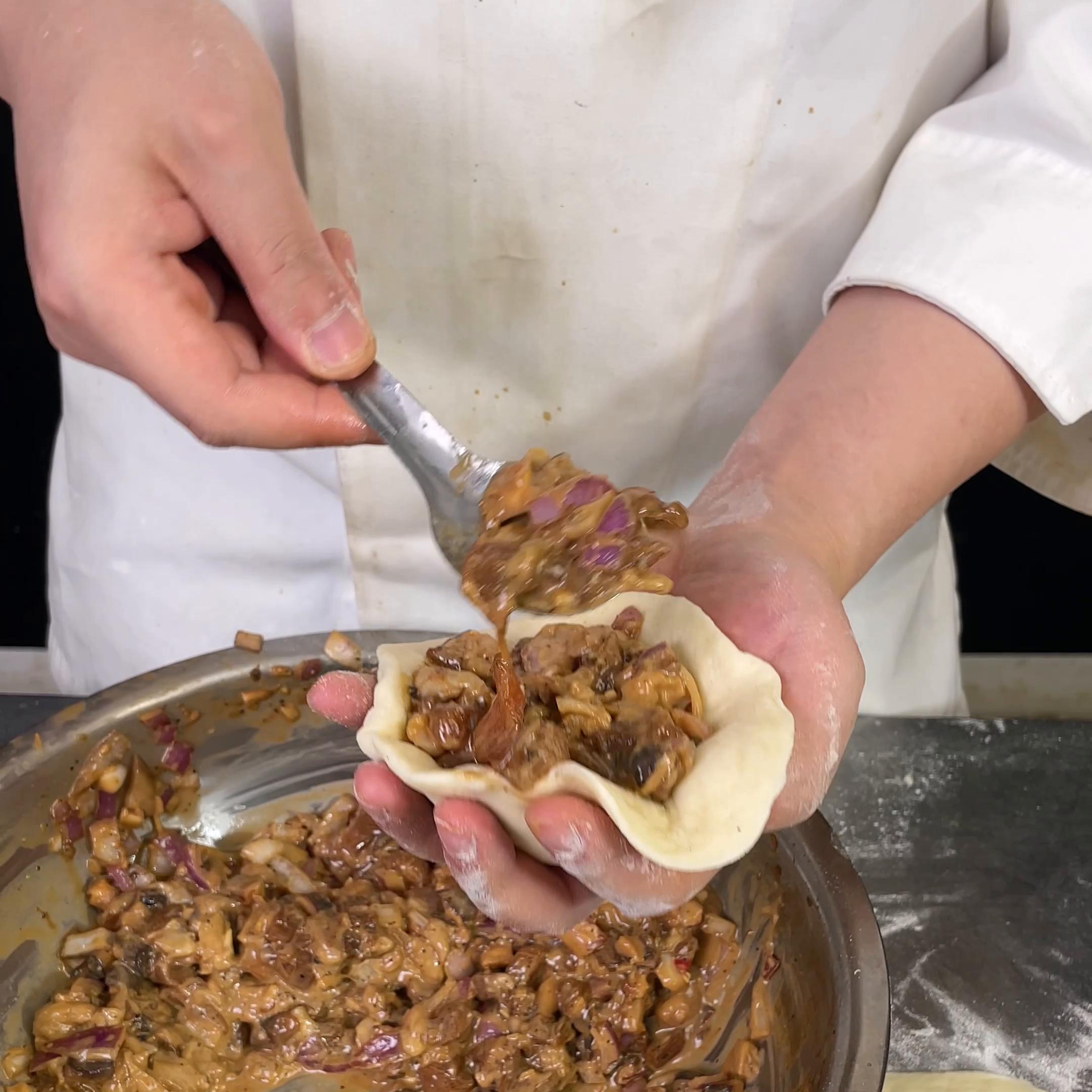 麦多馅饼皮酥脆做法,怎样制作麦多馅饼不用烤箱