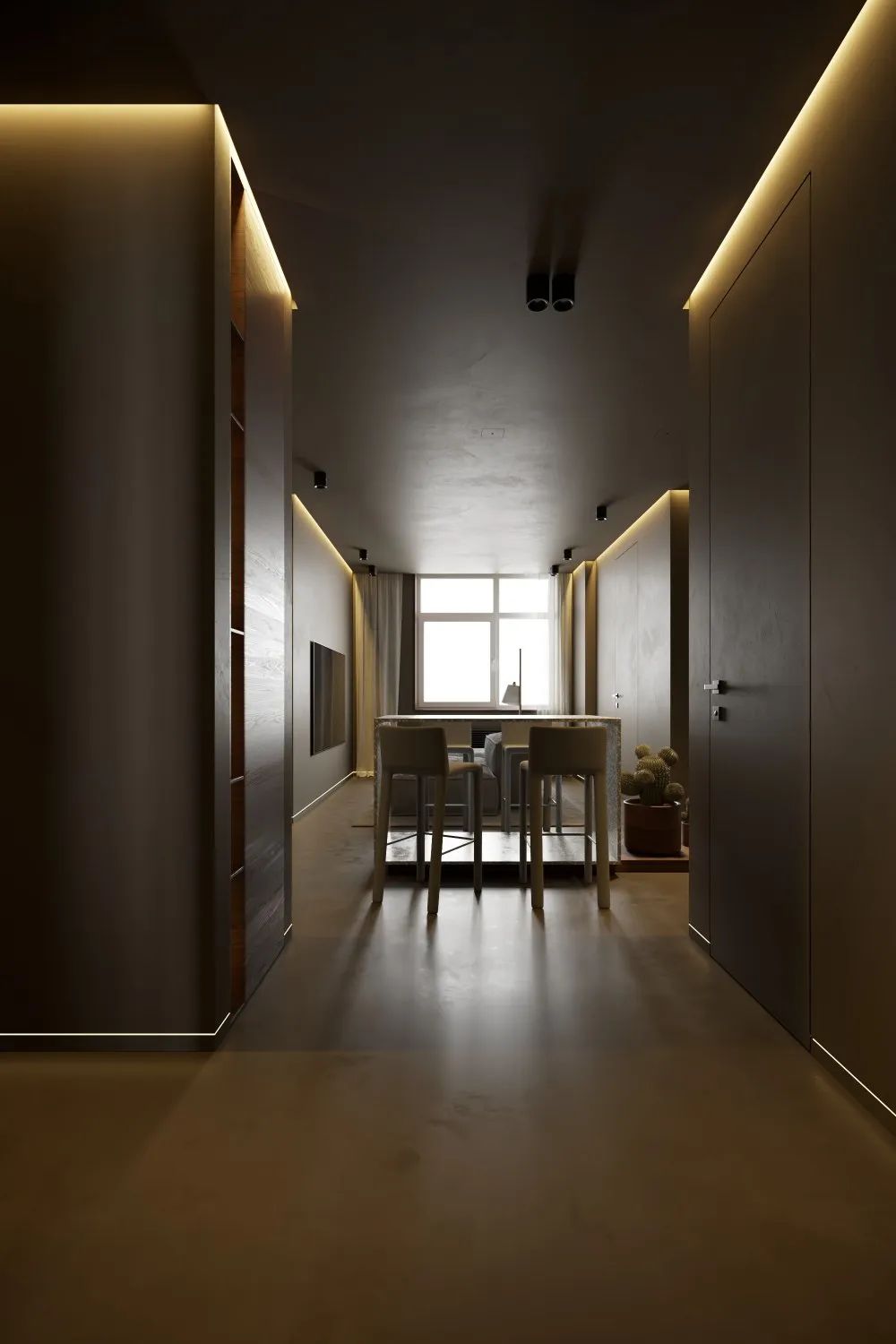 大平层设计，极简的新境界