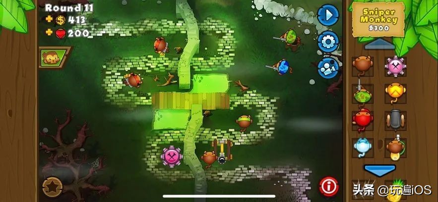 苹果iOS游戏分享【气球塔防5】可玩性超高的经典塔防游戏