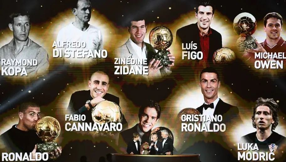 金球奖本泽马颁奖片段,本泽马获得金球