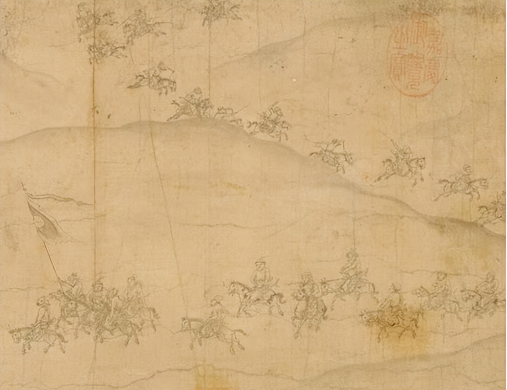 道中华｜民族交往铸丹青之②|《便桥会盟图卷》让你见识1400年前真正的孤勇者