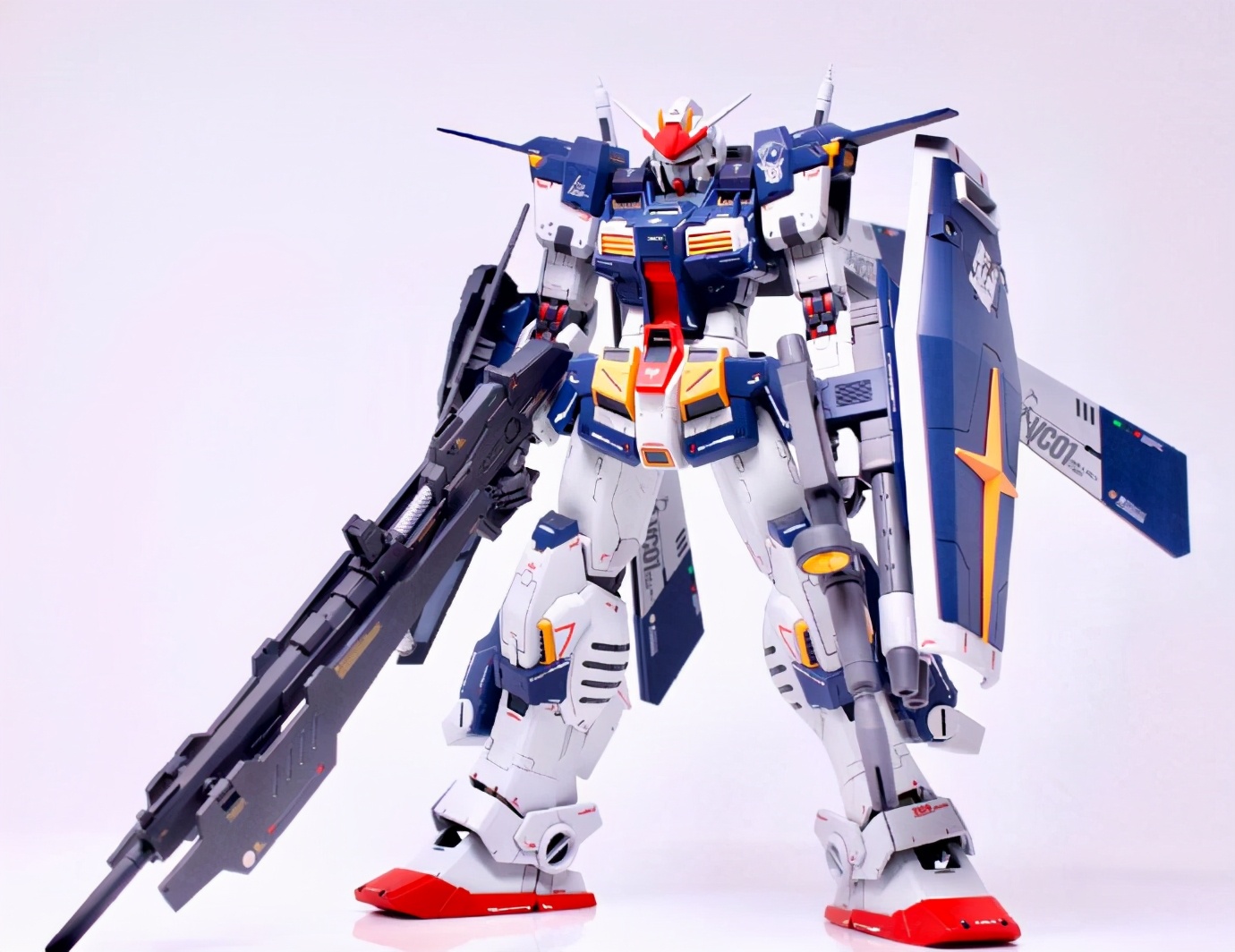 蓝色机动高达战士模型佳作合集，圣约高达模型大家还能认出吗？