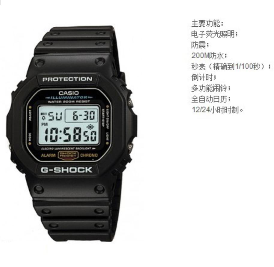 最容易仿的手表,卡西欧最畅销的几款手表