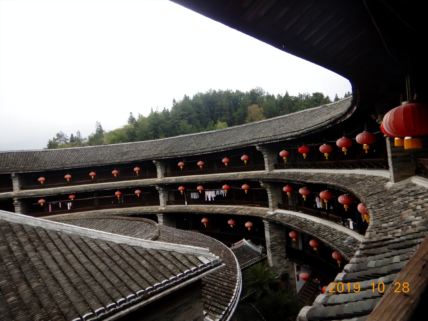 走进世界文化遗产之一福建永定客家土楼