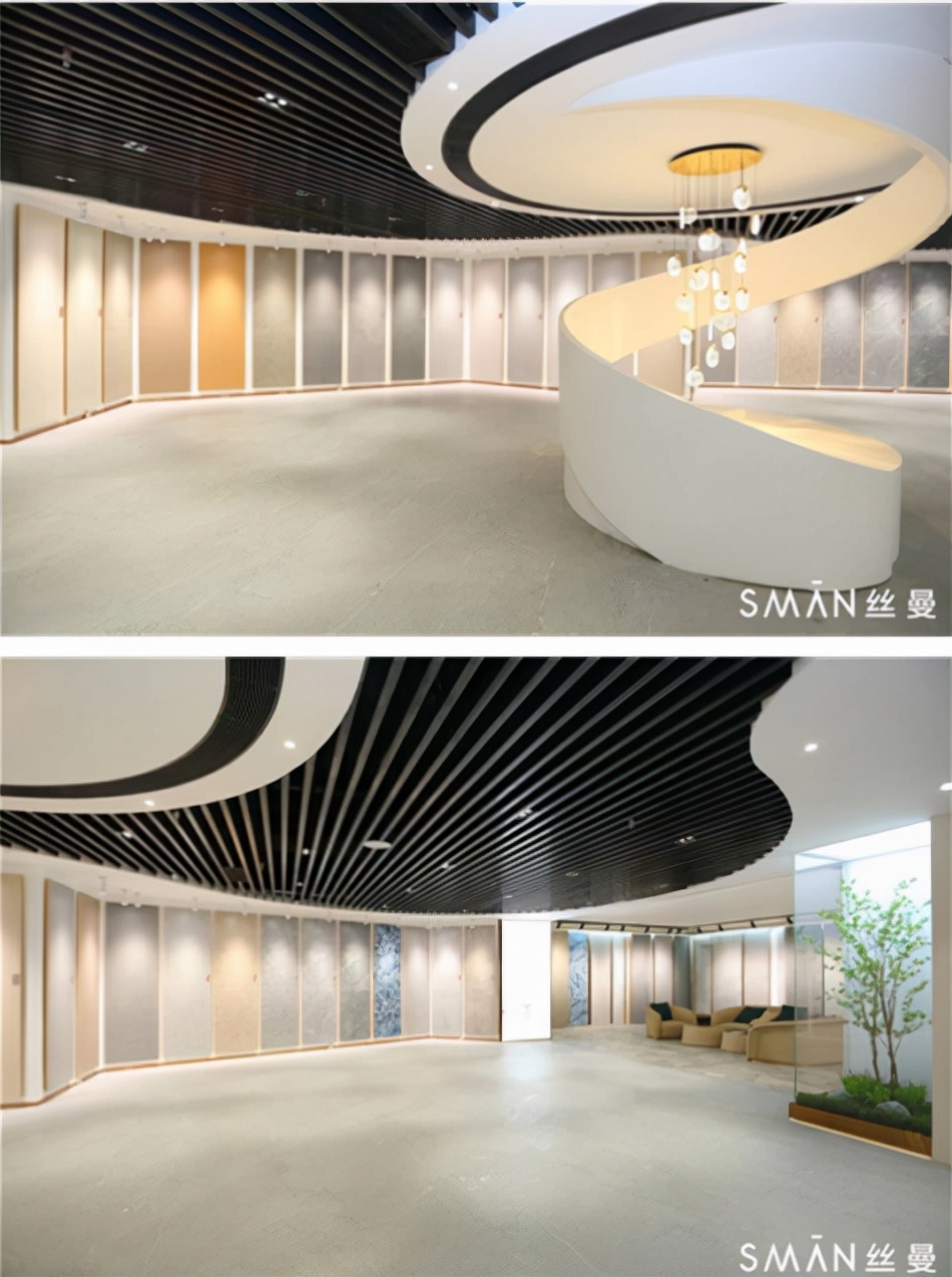 新一代透光岩板开创者：丝曼透光岩板•触感瓷砖横空出世