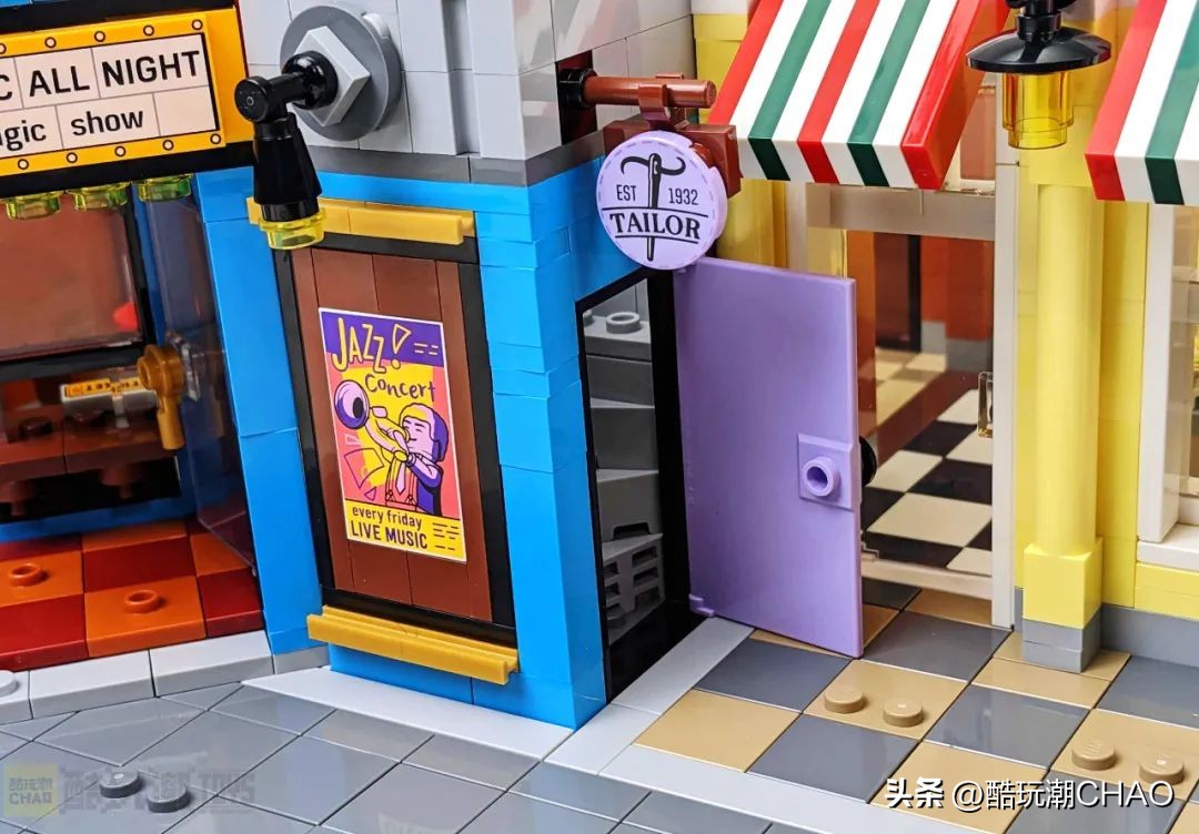 乐高2023街景开箱,乐高爵士乐俱乐部开箱