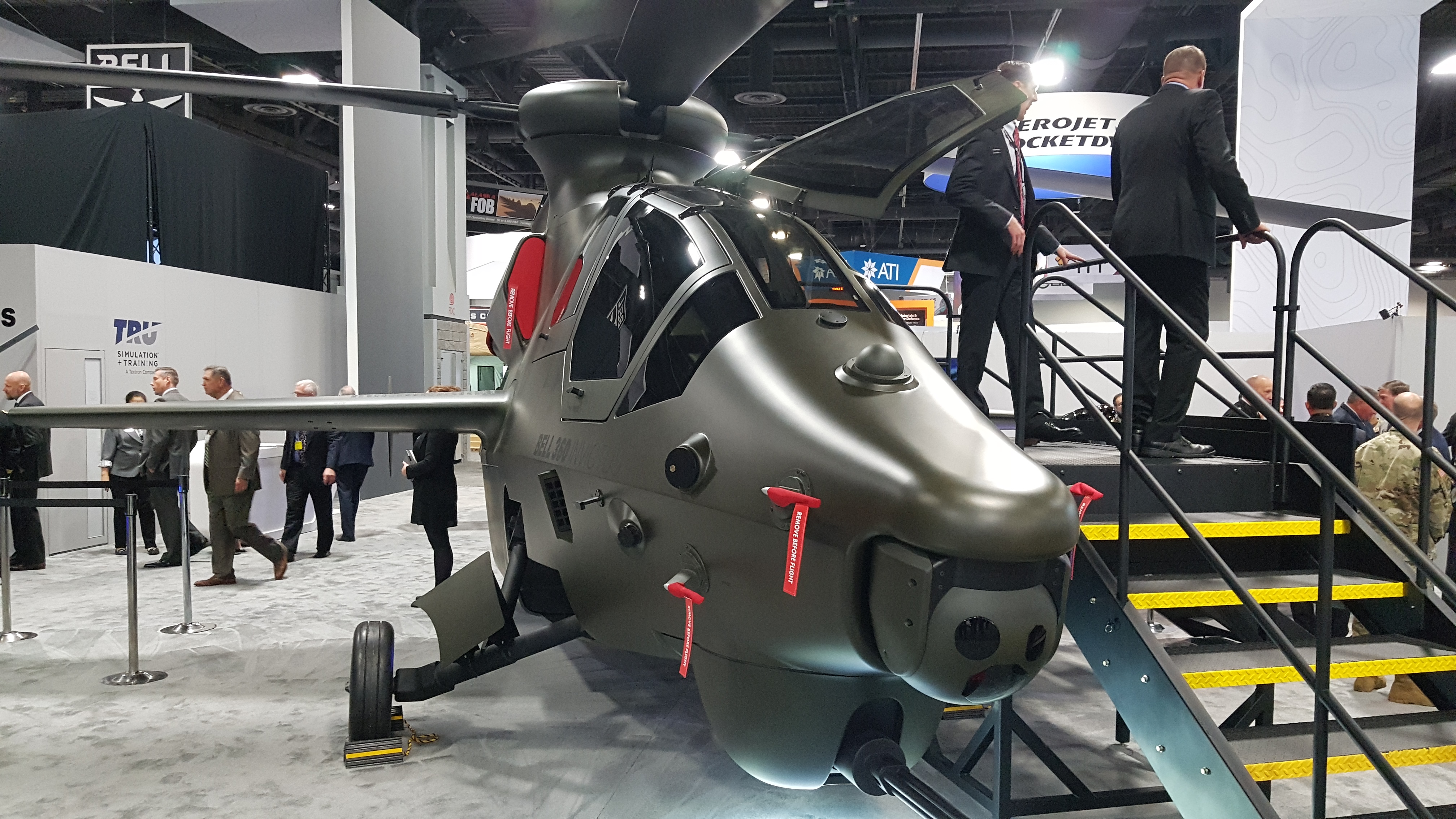 传统构型直升机的巅峰之作！美国贝尔“360不屈”武装侦察直升机