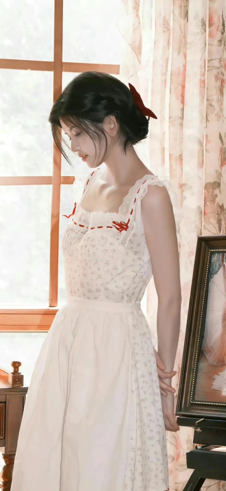 林思意花海,林思意小清新图片