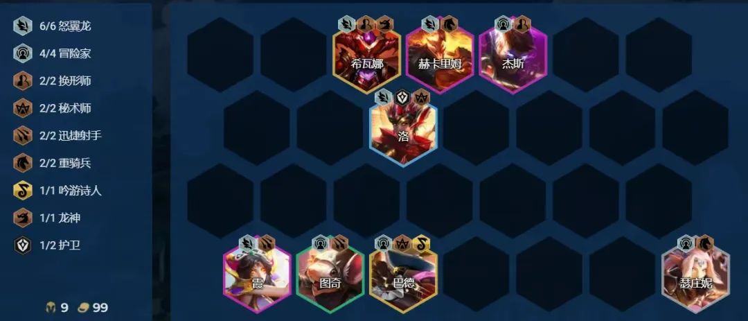 「冒险迅捷图奇」，零同行冲分阵容，龙神来了也扛不住