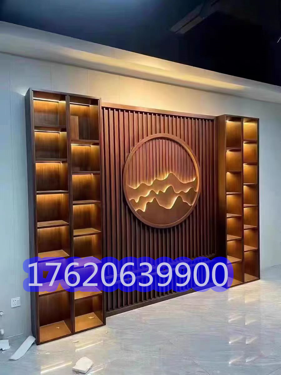 超薄铝板书柜,铝板柜定制书架