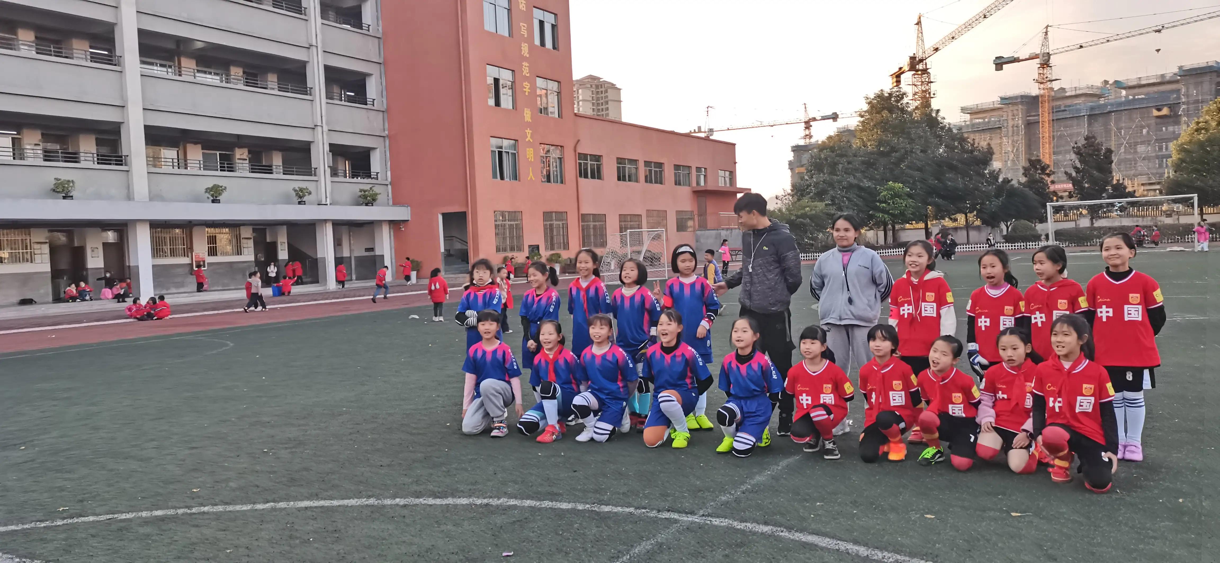 校级武术队,学校足球社团队旗