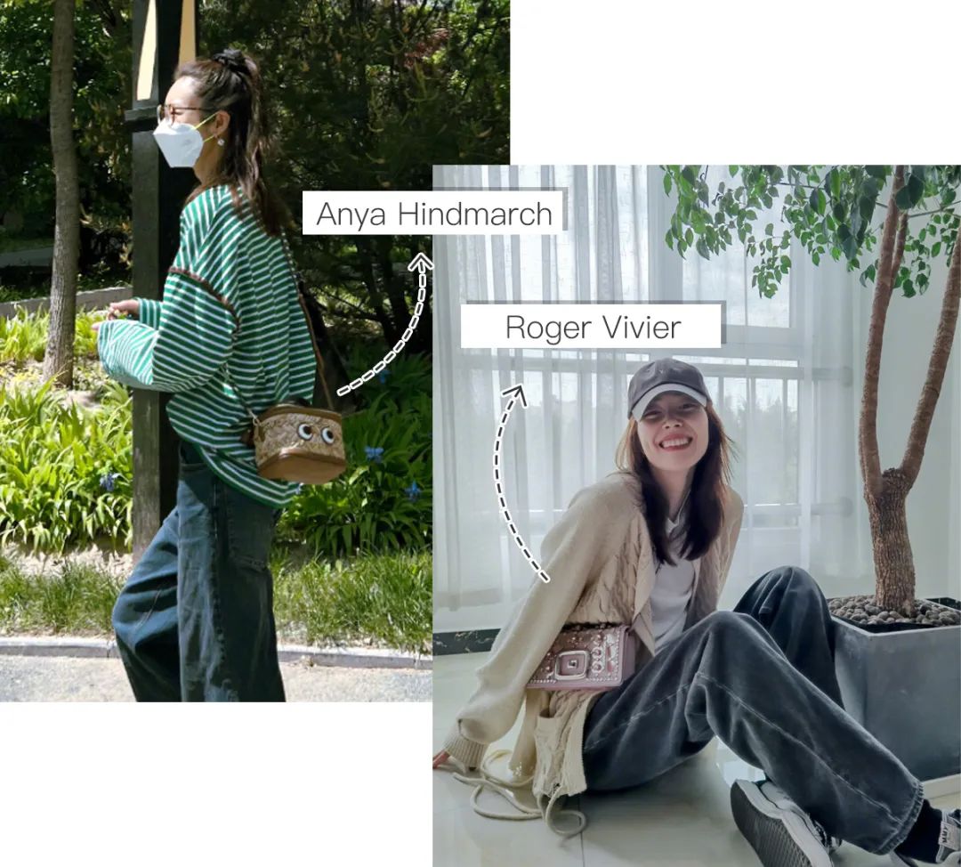 刘雯背过的爱马仕,刘雯背香奈儿包包