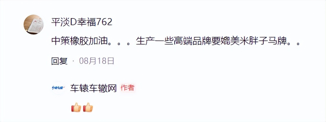 你还在嘲笑国产腕表吗,中国轮胎和外国轮胎