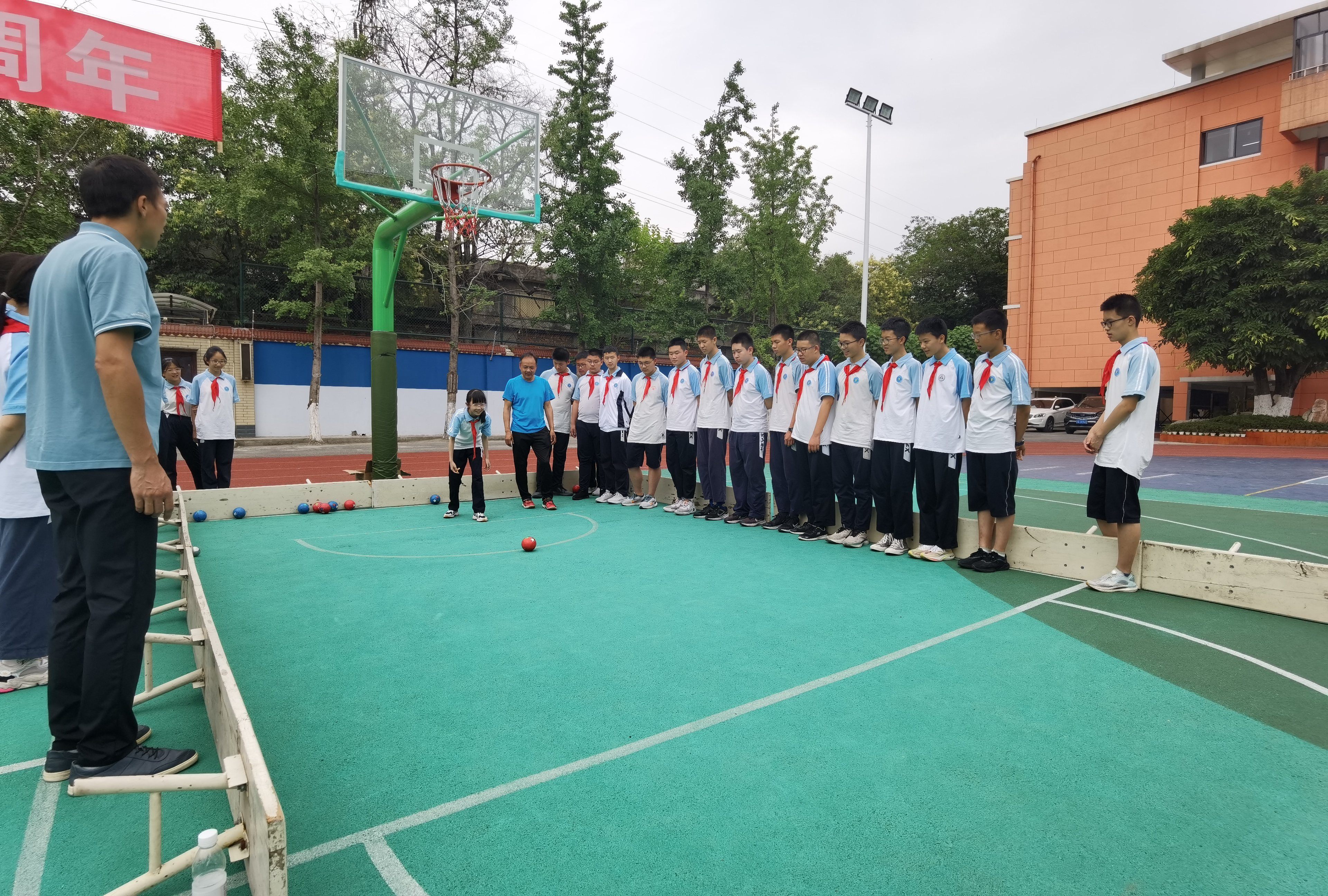 成都乒乓球推广活动,成都站抛球大赛