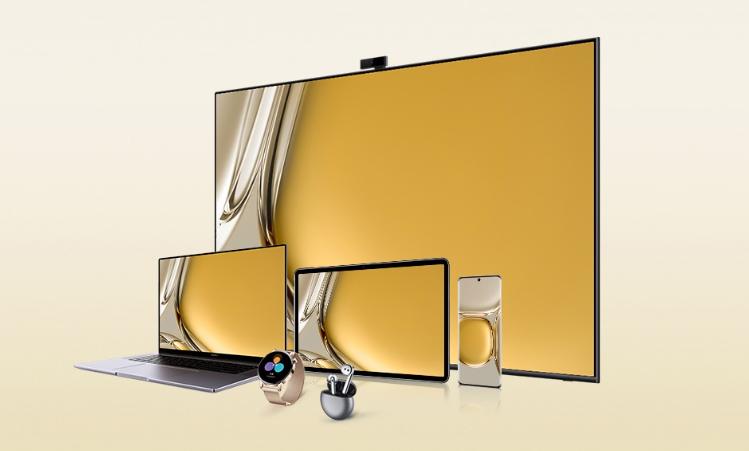 华为终端全新商用品牌华为擎云,华为撑起京东方屏幕