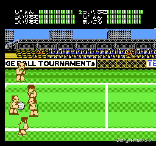 热血系列游戏躲避球,红白机经典游戏足球