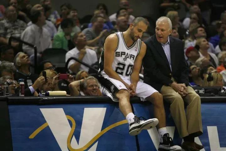 马刺50号球员,马刺吉诺比利职业生涯场均