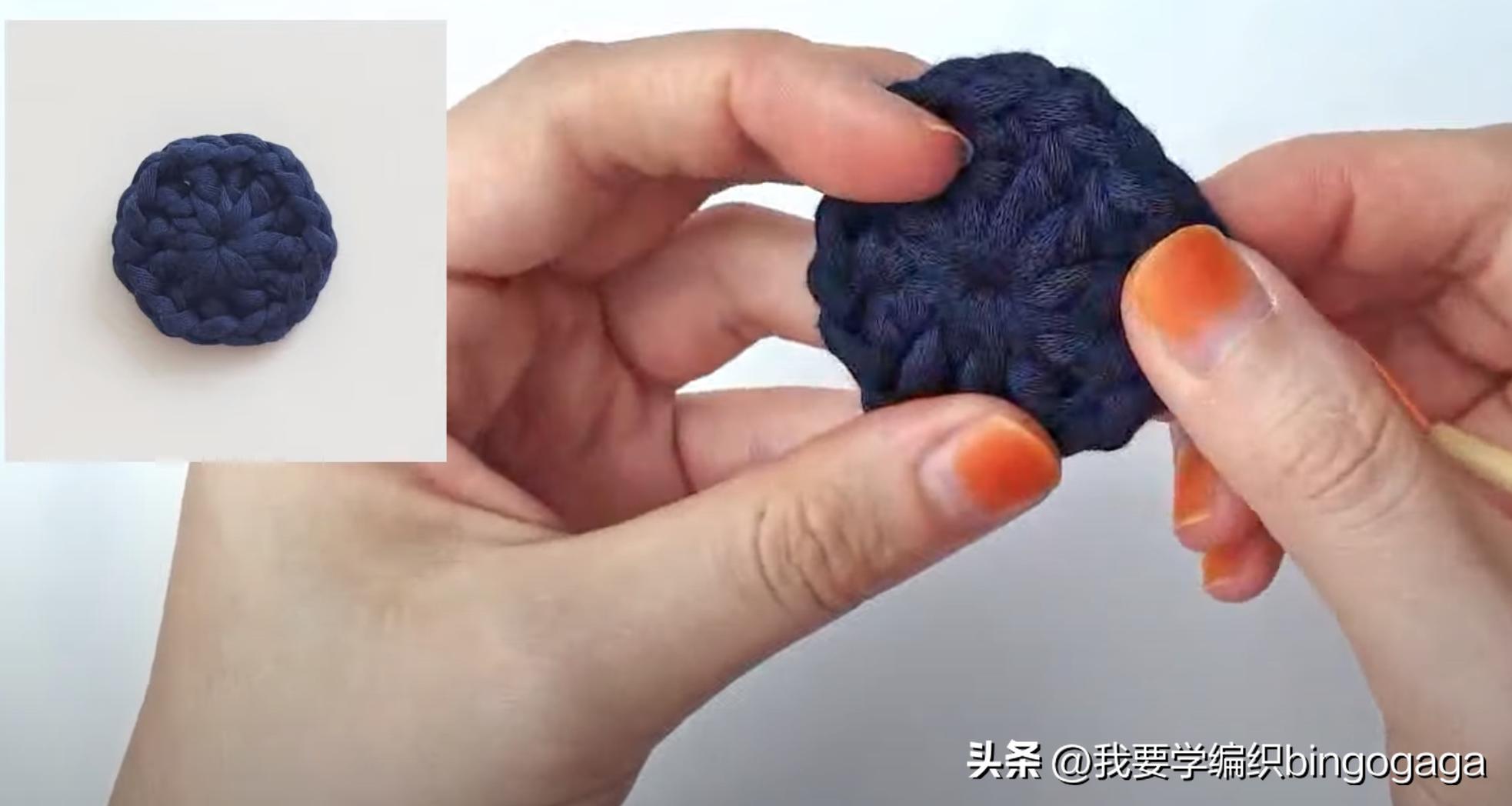 祖母方格小包包拼接编织教程,方形镂空小花包编织教程