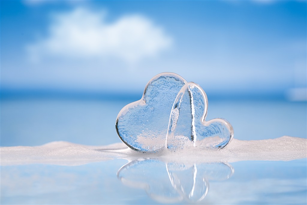 心形满天星壁纸,心形壁纸风景治愈