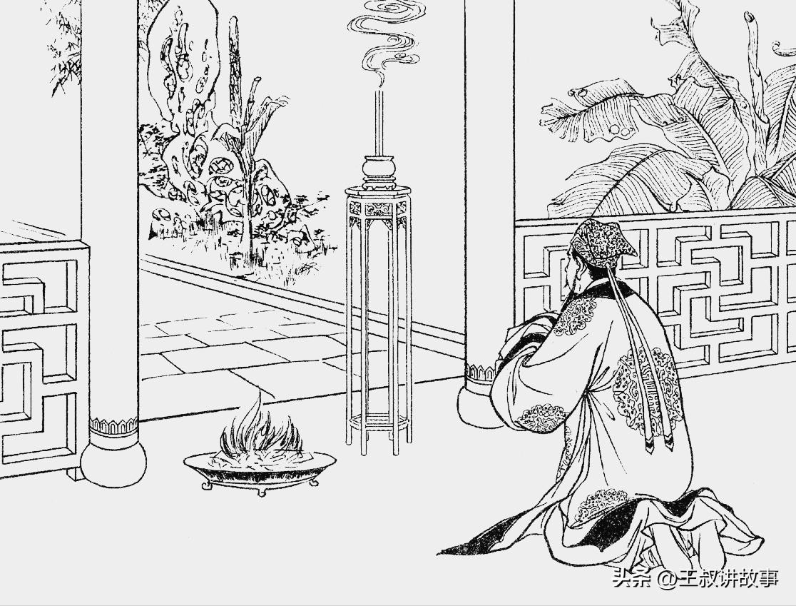 民间故事：孝子祭母，香烧成两短一长，算命先生：你母亲不愿走