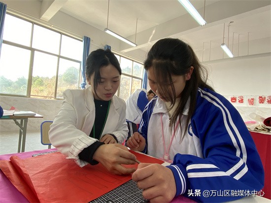 双减剪纸,一校一特色剪纸