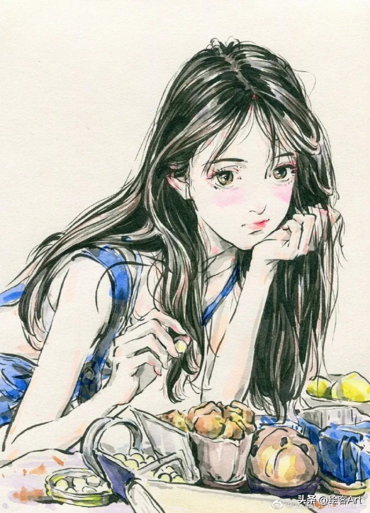 吃了十吨德芙的手去哪里买?这里!超丝滑的水墨漫画教程,马住