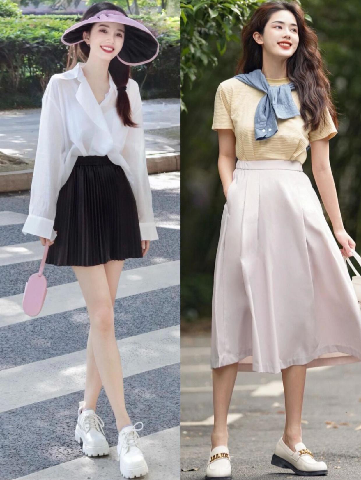 夏天裙子不必多买，有这4条“半身裙”就够了，百搭又洋气