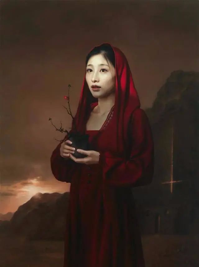 现当代油画写实大师,写实油画人物作品欣赏