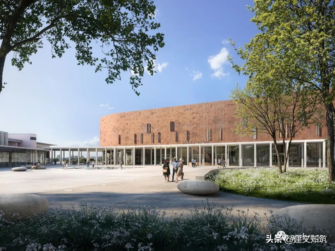kadawittfeldarchitektur赢得萨尔布吕肯会议中心（MKK）设计竞赛