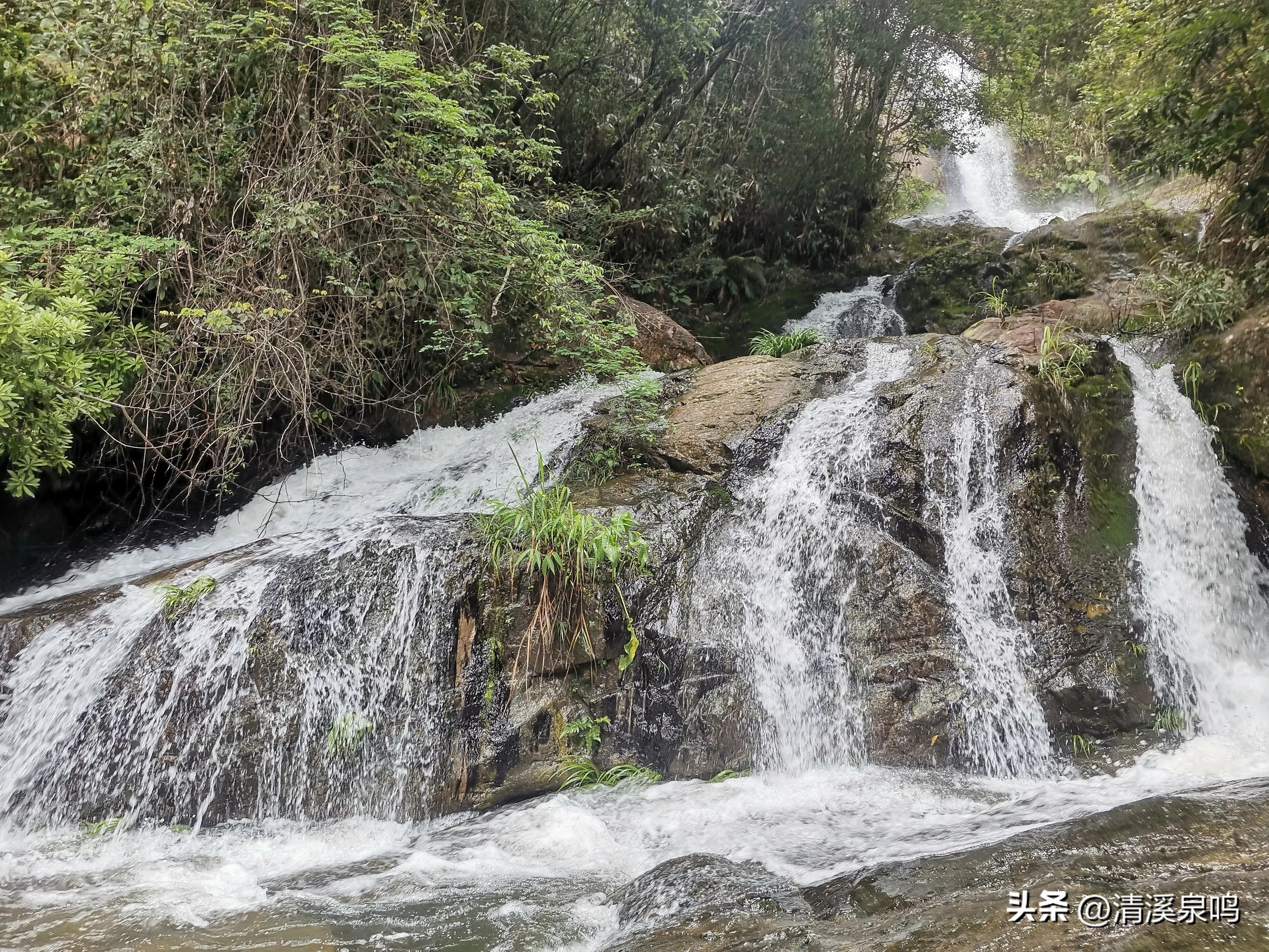 白水寨亲瀑台,白水寨瀑布最佳观景台多高
